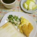 mmameco's cooksnap of when they made ささ身とセロリの葉の塩こんぶマリネ.