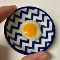 sunsunよっぴい's cooksnap of when they made ミニマム目玉焼き.