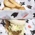 み1046sa's cooksnap of when they made 生姜焼きバーガー♪タレとマヨがバッチリ♪.