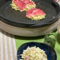 nenona's cooksnap of when they made もちふわ♡和風もちチーズお好み焼き.