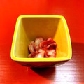 ももいろふらみんご's cooksnap of when they made ゆり根の梅肉和え.