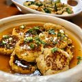 Superlittleboo's cooksnap of when they made 肉なし☆豆腐バーグめんつゆあんかけ.