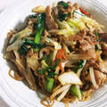 みす茶's cooksnap of when they made 袋裏の作り方とは違う！小松菜焼きそば.