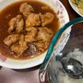 まこまこまご's cooksnap of when they made 豚コマ団子のさっぱり煮〜大根おろしがけ♪.