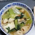 下つ弓張り's cooksnap of when they made 簡単！小松菜とイカの中華旨煮.