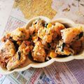 よつば※'s cooksnap of when they made 野菜たっぷりおやき 1歳半〜の幼児食.
