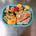 Toko67's cooksnap of when they made カレーパンマン弁当（キャラ弁）.