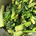 紗重桂's cooksnap of when they made ほろ苦♩簡単、菜の花の辛子和え.