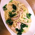 mapi_mapi's cooksnap of when they made 簡単❁濃厚カルボナーラ♬*.+゜.
