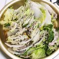 nonopeko's cooksnap of when they made 白菜豚肉ミルフィーユ鍋♪簡単.