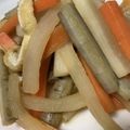 あっくんのひめ's cooksnap of when they made ゴボウとニンジンと大根の炒め煮.