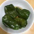 みりん調味料's cooksnap of when they made レンチンだけ！丸ごとピーマンの焼き浸し風.