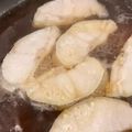 MICH0112's cooksnap of when they made 銀むつ（メロ）の煮つけ・トマト添え.