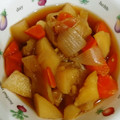 豆心地's cooksnap of when they made じゃがいもと玉ねぎとにんじんの煮物.