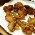 chou*'s cooksnap of when they made 我が家の人気メニュー☆鶏皮のからあげ.