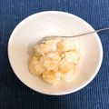 :えり坊's cooksnap of when they made バナナのクリームチーズ和え.