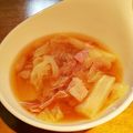 クックKOQ92X☆'s cooksnap of when they made 白菜とベーコンのスープ☆コンソメ味.