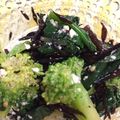 cookみぃ's cooksnap of when they made ほうれん草とひじきの豆腐あえ.