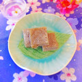 hikarin♪'s cooksnap of when they made くるみゆべし、黒ごまゆべし.