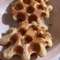 クックWXS6PK☆'s cooksnap of when they made 卵なし♪豆腐でＨＭでふんわ~りワッフル.