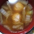 まりゆりひろこ's cooksnap of when they made 白菜と春雨のスープ.