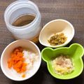sAix59's cooksnap of when they made ☆にんじんと白身魚のリゾット☆離乳食中期.