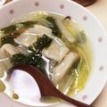 kpえもん♪'s cooksnap of when they made 【簡単！手抜き！】水餃子スープ.