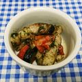 ととろ＆めい's cooksnap of when they made 豚肉と夏野菜のバジルソース炒め.