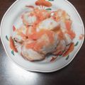 モーターへリポート's cooksnap of when they made 里芋の明太子和え・バター風味.