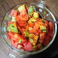 rurujun's cooksnap of when they made 簡単！アボカド×トマトの食べラーサラダ.