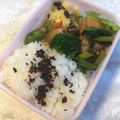 yesmama's cooksnap of when they made 菜の花鶏胸肉のスイートチリソース醤油炒め.