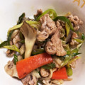 きえこ's cooksnap of when they made 豚こまとネギの炒め物.