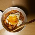 シロクマ♪'s cooksnap of when they made ピリ辛鶏そぼろ丼♪お弁当にも♪.