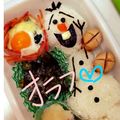 クックYVL2LV☆'s cooksnap of when they made キャラ弁♬アナ雪☆オラフ☆.