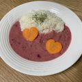 みぃぃぃぃぃぃぃぃ☆'s cooksnap of when they made チキンとビーツ！ ピンクのスープ カレー.