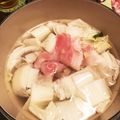 saki1010's cooksnap of when they made 白菜と豚のしゃぶしゃぶ★昆布鰹だし.