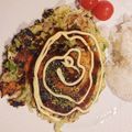 eiyoushi's cooksnap of when they made 娘と簡単お好み焼きランチ♪ૢ.