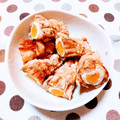 ﾁｲﾁｬﾝﾏﾏ's cooksnap of when they made 竹輪とウズラ卵の揚げもの.