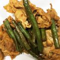 クック9B233N☆'s cooksnap of when they made 豚肉とインゲンの柚子入り味噌炒め.