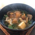 momoetsu's cooksnap of when they made ひらきなめこの豚肉なめこ汁.