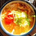 シシュポス's cooksnap of when they made 創味シャンタンdeサンラータン風スープ.