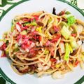 島猫。's cooksnap of when they made 激安！激うま？和風ねぎスパゲッティ♪.