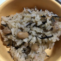 クック甘党。's cooksnap of when they made ひじき煮リメイク！簡単炊き込みご飯☆.