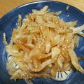 コーヒー甘め's cooksnap of when they made たくあんごま油炒め.