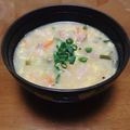 KojiHakim's cooksnap of when they made 具沢山おじや.