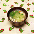 蕎麦の華's cooksnap of when they made ちくわと豆腐とかいわれのお味噌汁.