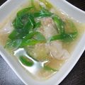 ゆなほむcrea's cooksnap of when they made あっという間に作れるワンタンスープ♡.