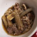にゃーちゃん☆22's cooksnap of when they made 豚バラ肉とごぼうのコッテリ時雨煮　圧力鍋.
