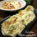 37⭐'s cooksnap of when they made ベジ♪たまごソースのキャベツステーキ.