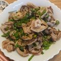 チルマリ's cooksnap of when they made 豚軟骨の葱おろし和え。.